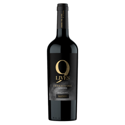 VINO TINTO 9LIVES RESERVADO CARMENERE 750 ML