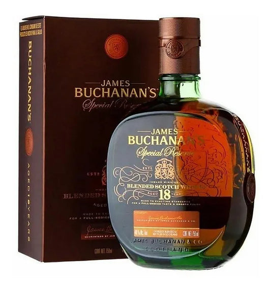 WHISKY BUCHANANS 18 AÑOS 750ML