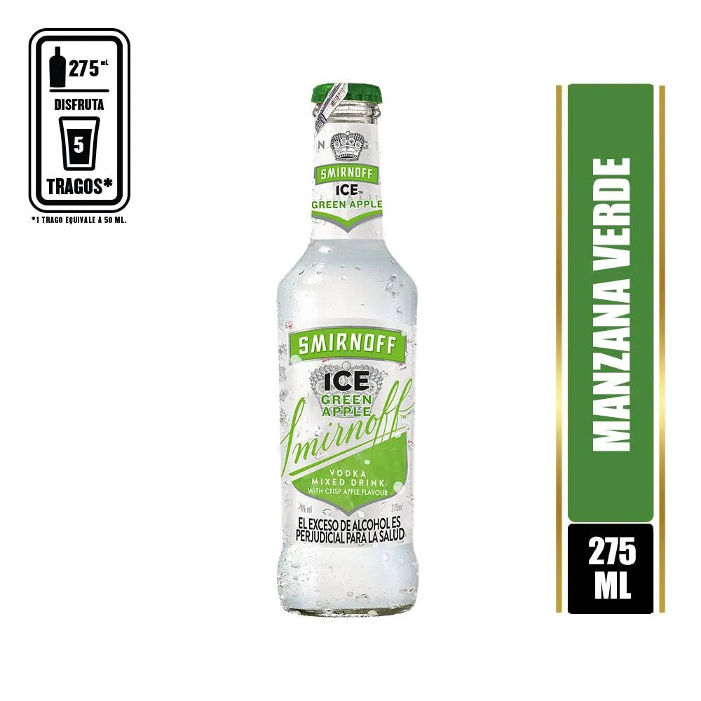 SMIRNOFF ICE GREEN APPLE 275ML