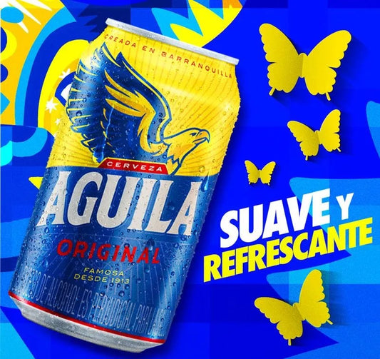 AGUILA ORIGINAL LATA 330ML x 24 UND