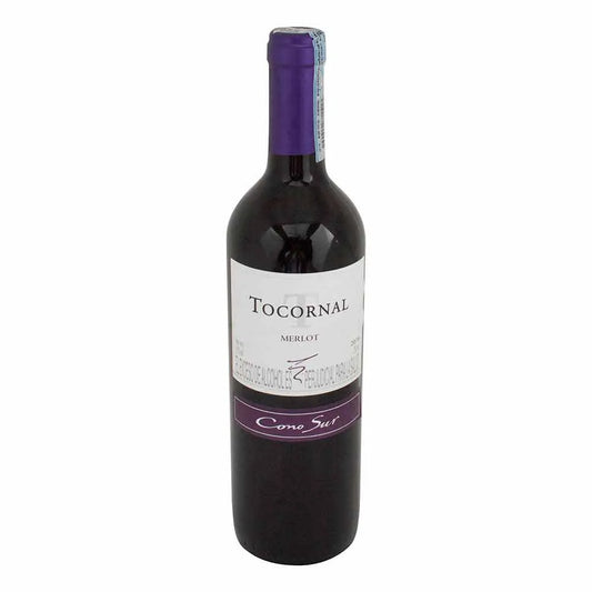 VINO CONO SUR TOCORNAL MERLOT 750ML