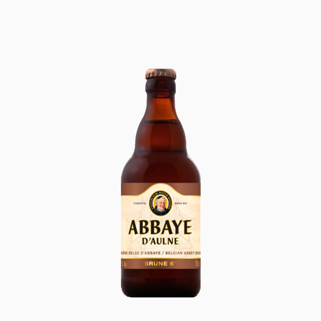 CERVEZA ABBAYE D´AULNE BRUNE 6° X 330ML