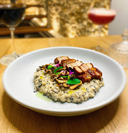 Risotto de hongos