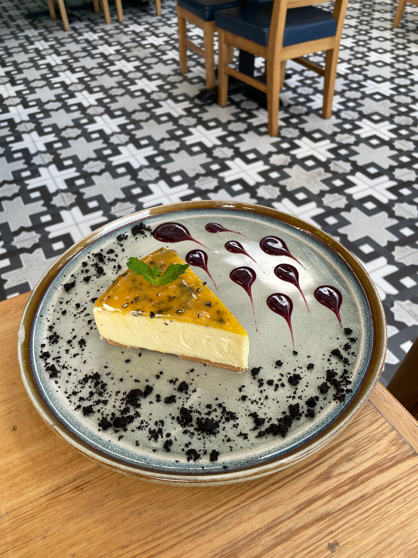 Cheesecake de maracuyá