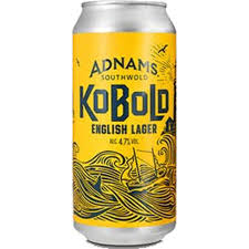 CERVEZA ADNAMS KOBOLD ENGLISH LAGER LATA