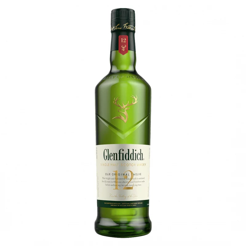 WHISKY GLENFIDDCH 12 AÑOS X750ML